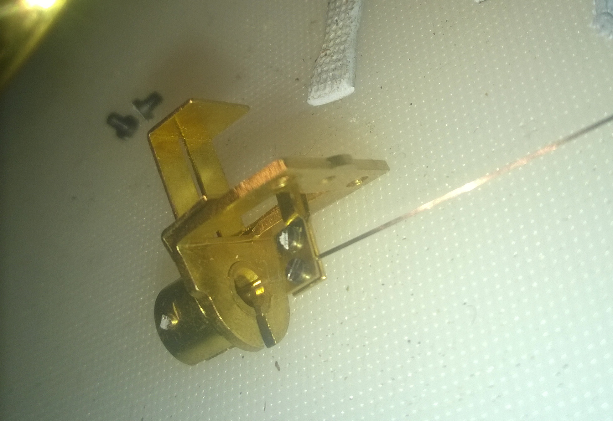 How to replace a 400 day anniversary clock suspension spring Part 1