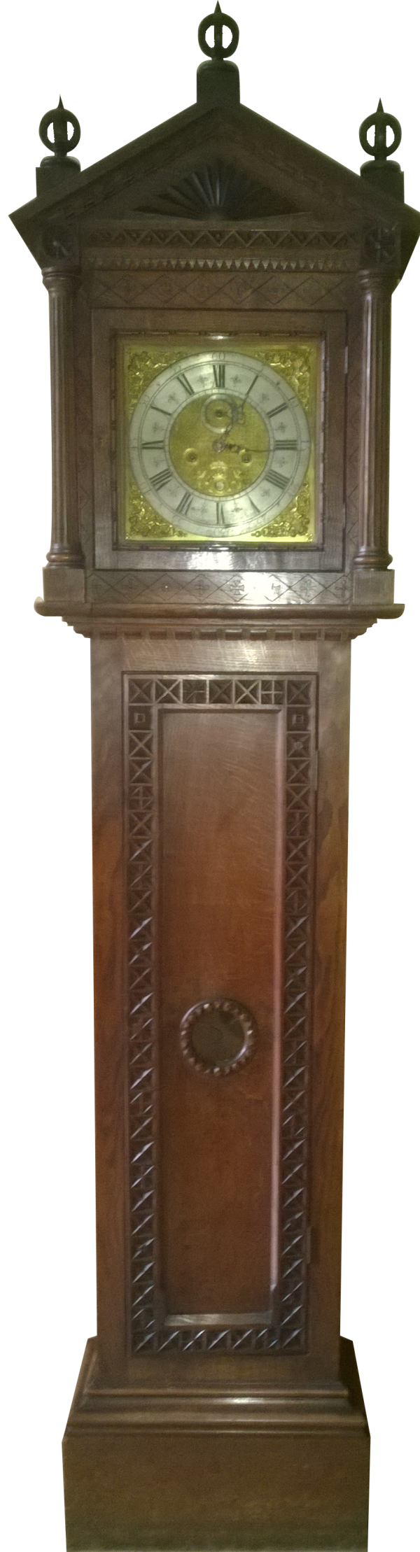 Burpett Grandfather Clock c1700 discovered on my travels Braintree