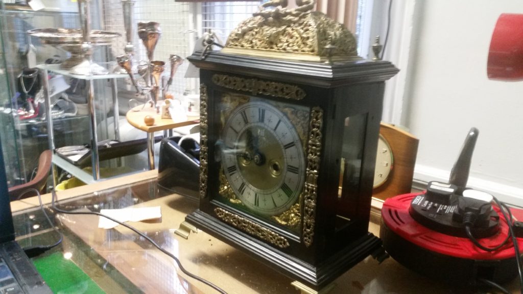 1699 Bracket Clock Verge Escapement Repair Braintree Clock Repairs