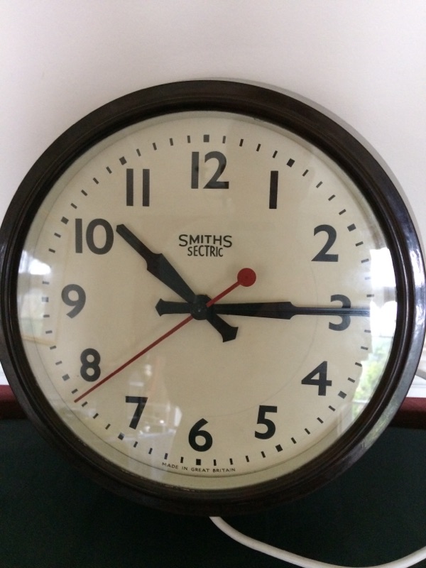 Vintage Bakelite Smiths Wall Clock Repair Braintree Clock Repairs